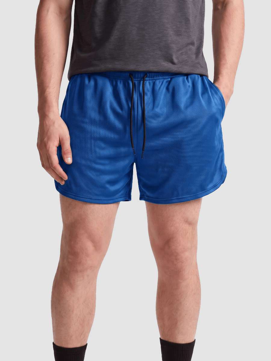 TACVASEN Bright Blue Men's 3 Inch Quick Dry Lightweight Athletic Shorts