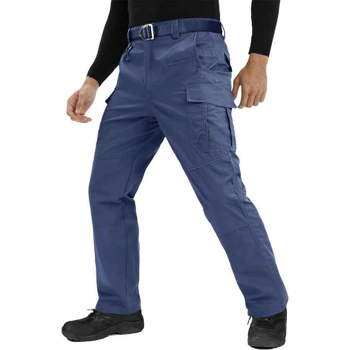 Men's 9 Pockets Ripstop Water Repellent Tactical Pants - Fall Winter 2022