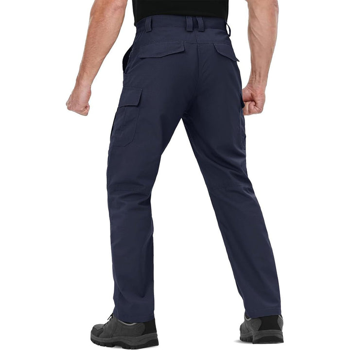 Men's 9 Pockets Ripstop Water Repellent Tactical Pants - Fall Winter 2022