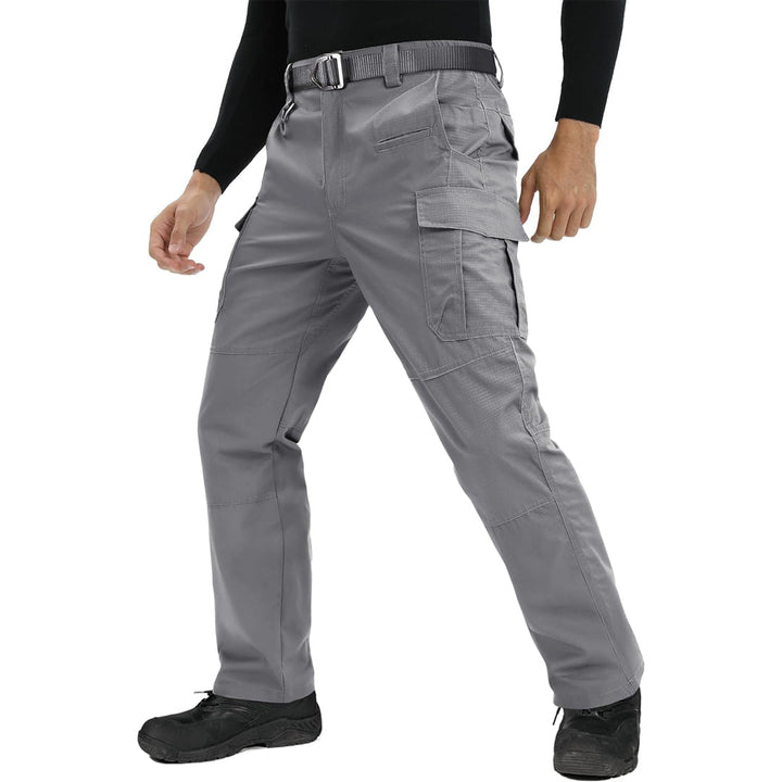 Men's 9 Pockets Ripstop Water Repellent Tactical Pants - Fall Winter 2022