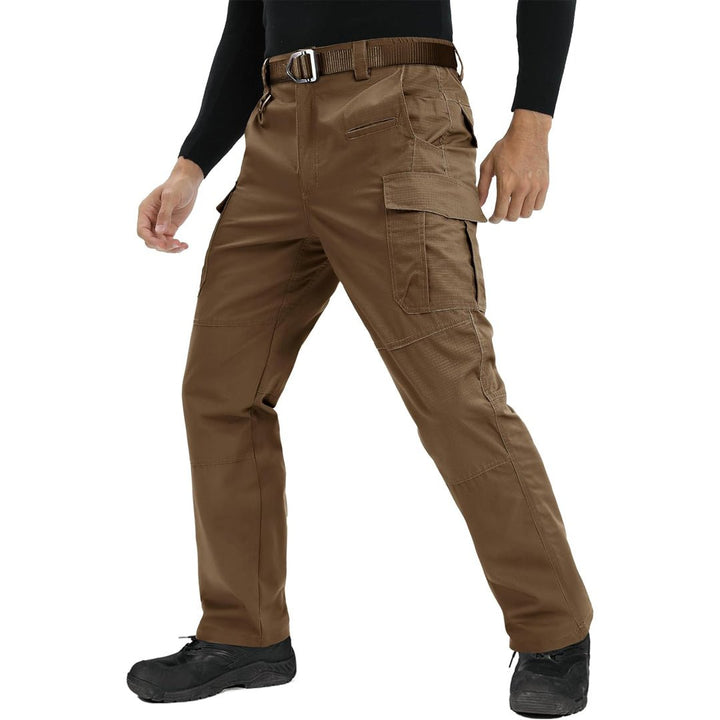 Men's 9 Pockets Ripstop Water Repellent Tactical Pants - Fall Winter 2022