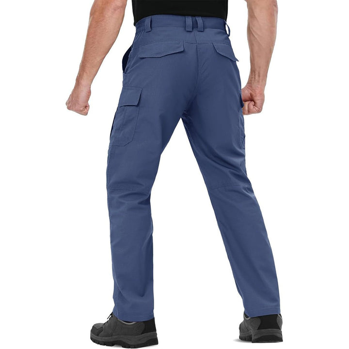 Men's 9 Pockets Ripstop Water Repellent Tactical Pants - Fall Winter 2022