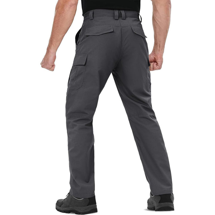 Men's 9 Pockets Ripstop Water Repellent Tactical Pants - Fall Winter 2022
