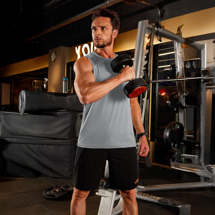 Men's Athletic Tank Top Rash Guard for Gym & Outdoors - AT25M3272