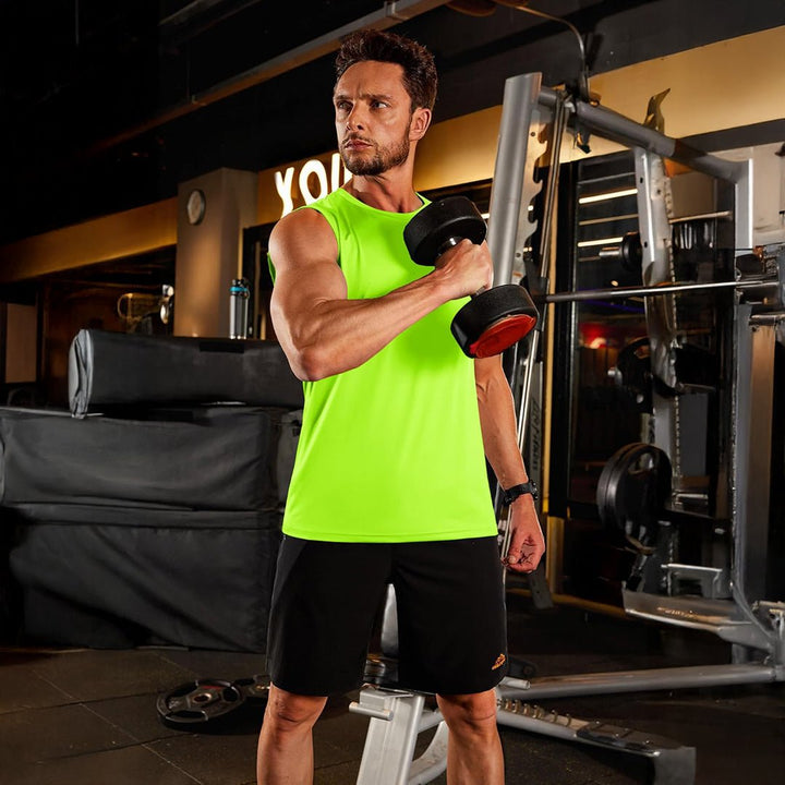 Men's Athletic Tank Top Rash Guard for Gym & Outdoors - AT25M3272