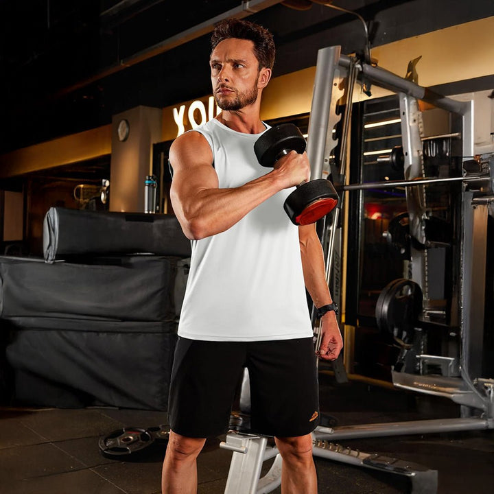 Men's Athletic Tank Top Rash Guard for Gym & Outdoors - AT25M3272
