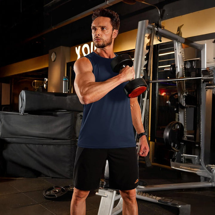 Men's Athletic Tank Top Rash Guard for Gym & Outdoors - AT25M3272