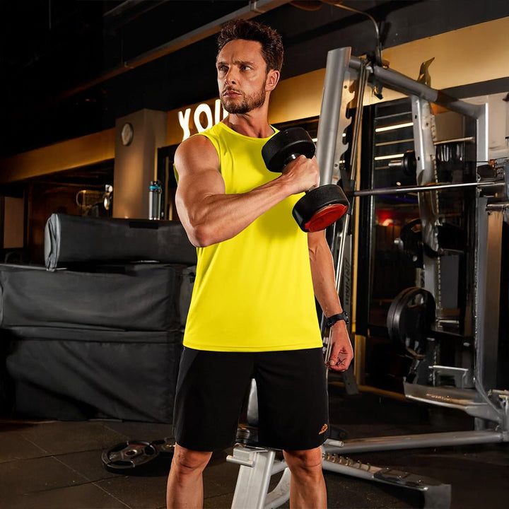 Men's Athletic Tank Top Rash Guard for Gym & Outdoors - AT25M3272