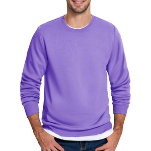 Men's Casual Crewneck Fleece Pullover Sweatshirts - google men long sleeve