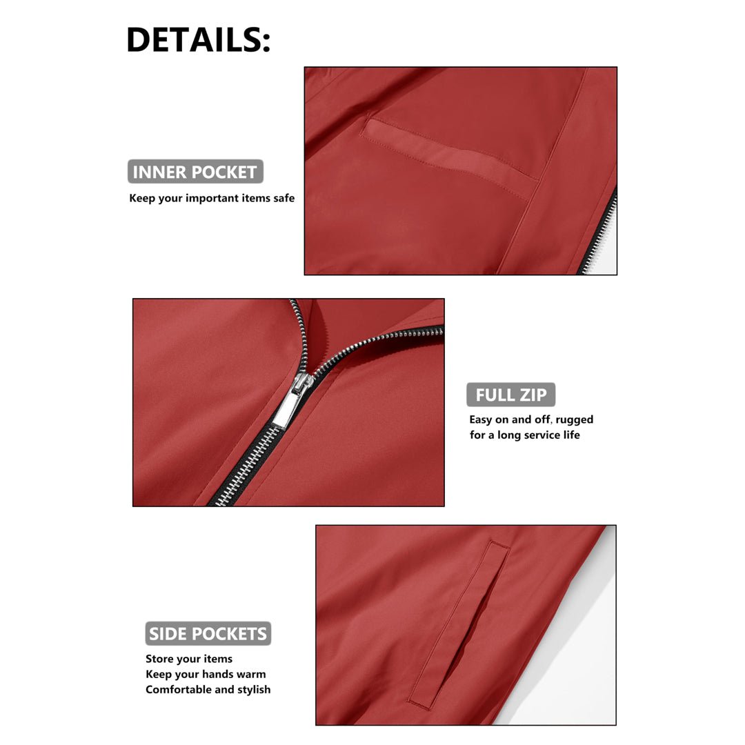 Men's Casual Lightweight Bomber Jacket - google_men_lightweight_jacket
