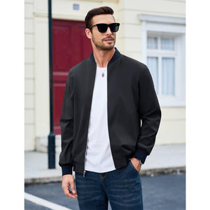 Men's Casual Lightweight Bomber Jacket - google_men_lightweight_jacket