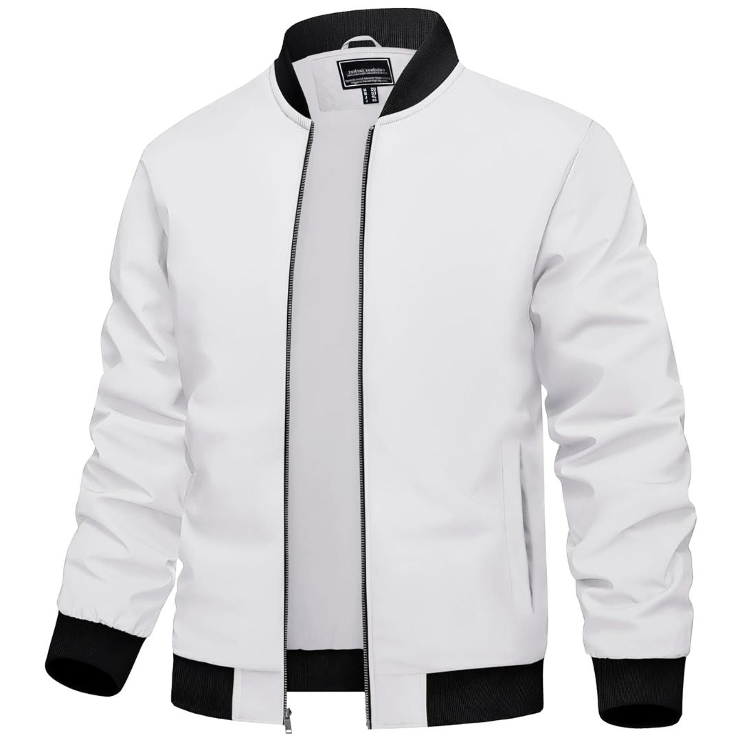Men's Casual Lightweight Bomber Jacket - google_men_lightweight_jacket