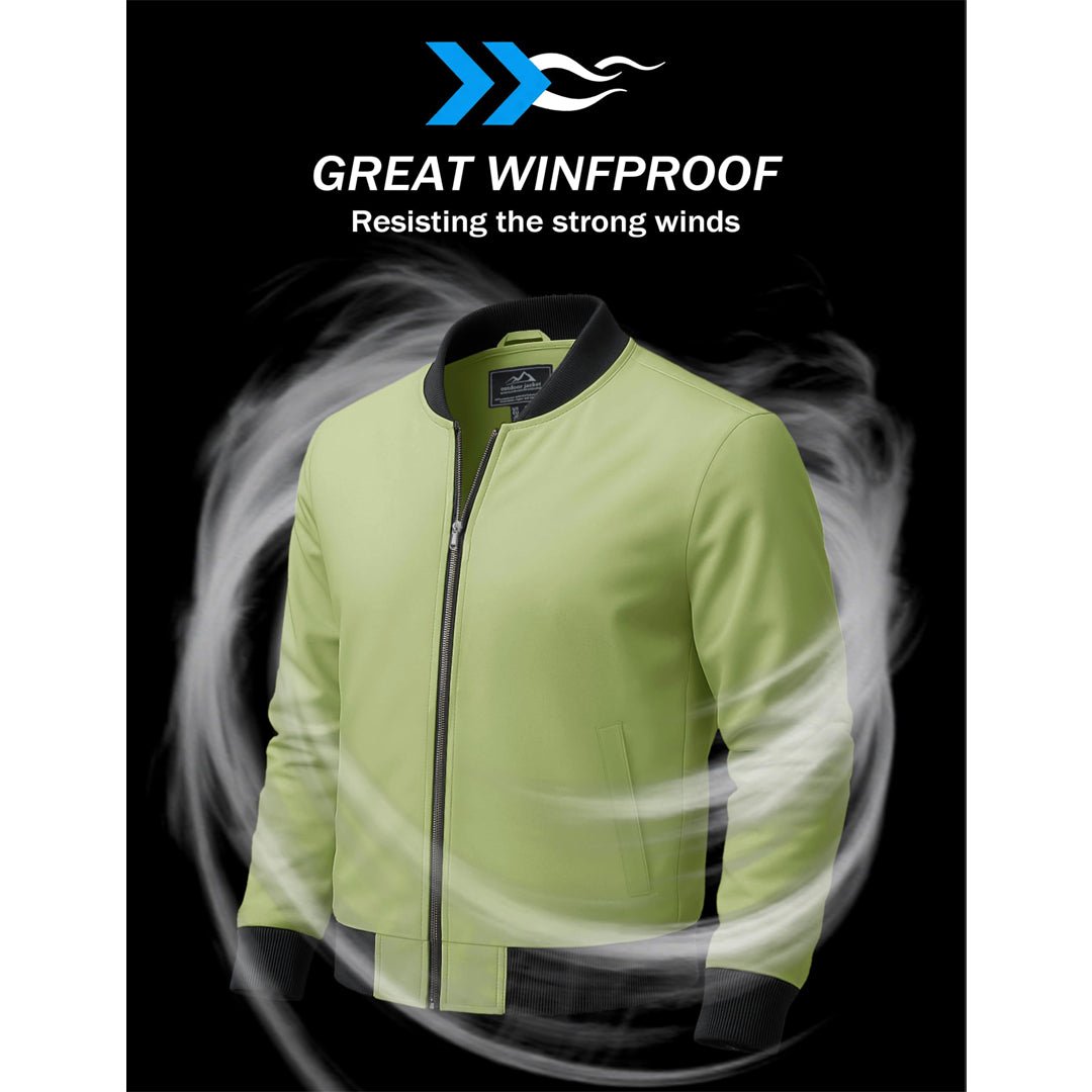 Men's Casual Lightweight Bomber Jacket - google_men_lightweight_jacket
