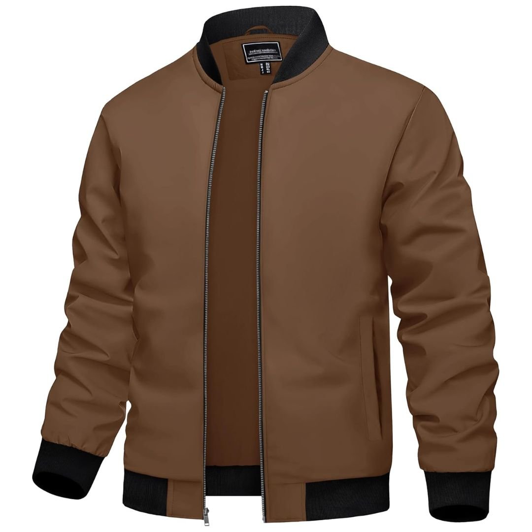 Men's Casual Lightweight Bomber Jacket - google_men_lightweight_jacket