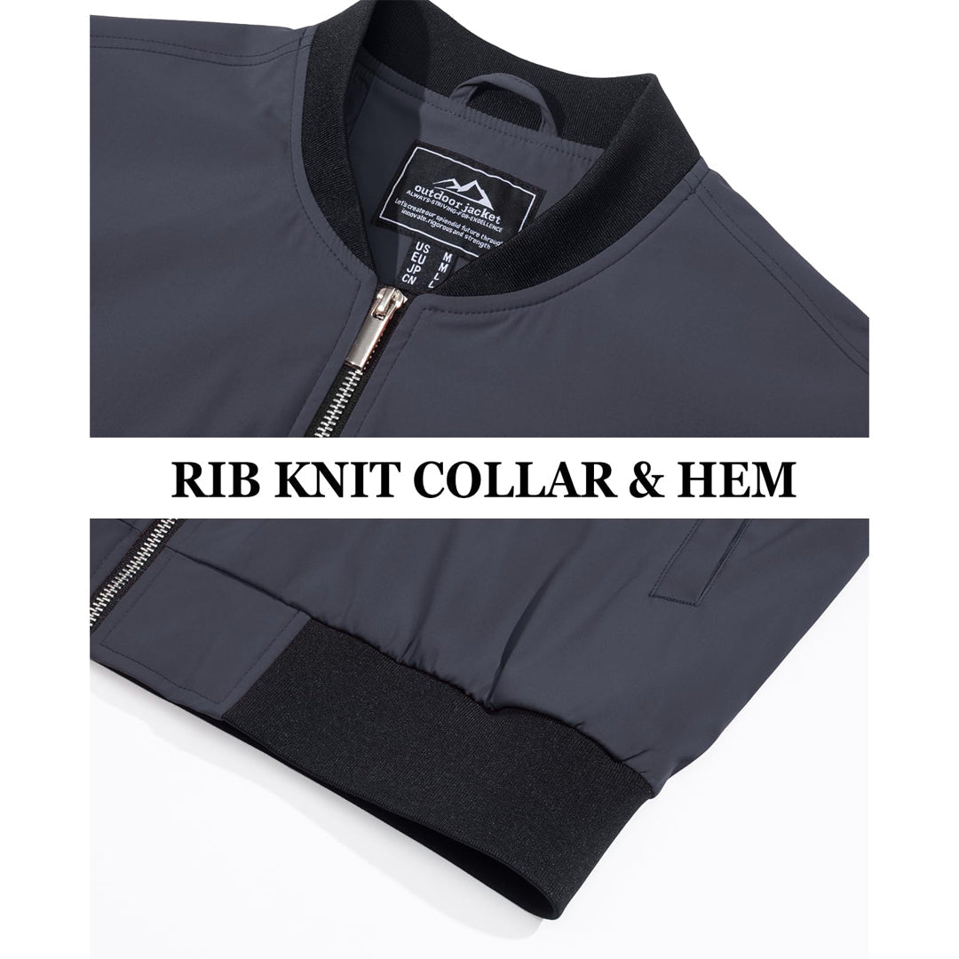 Men's Casual Lightweight Bomber Jacket - google_men_lightweight_jacket