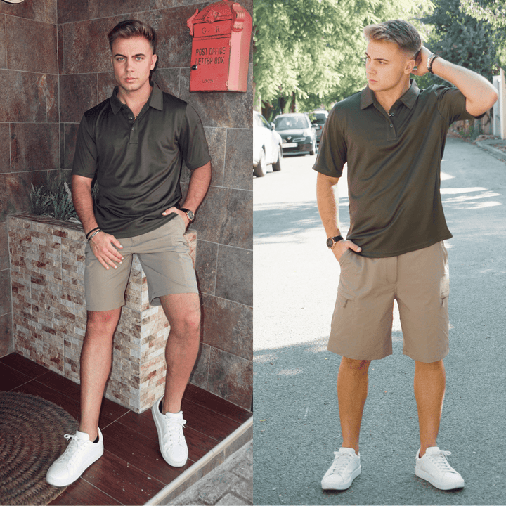 Men's Casual Quick - Dry 5 Pockets Cargo Short - Men's Cargo Shorts