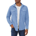 Men's Corduroy Jacket Casual Lightweight Shirt Jacket - B23M2024
