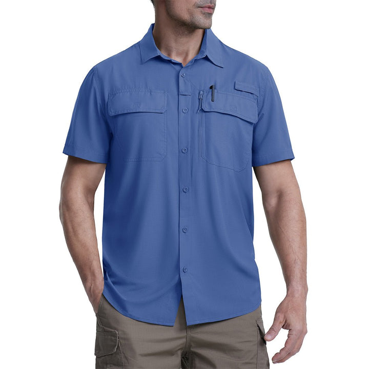 Men's Fishing Shirt UPF 50+ Lightweight Outdoor Shirt - AT23M3151