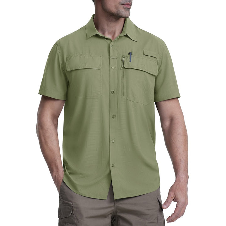Men's Fishing Shirt UPF 50+ Lightweight Outdoor Shirt - AT23M3151