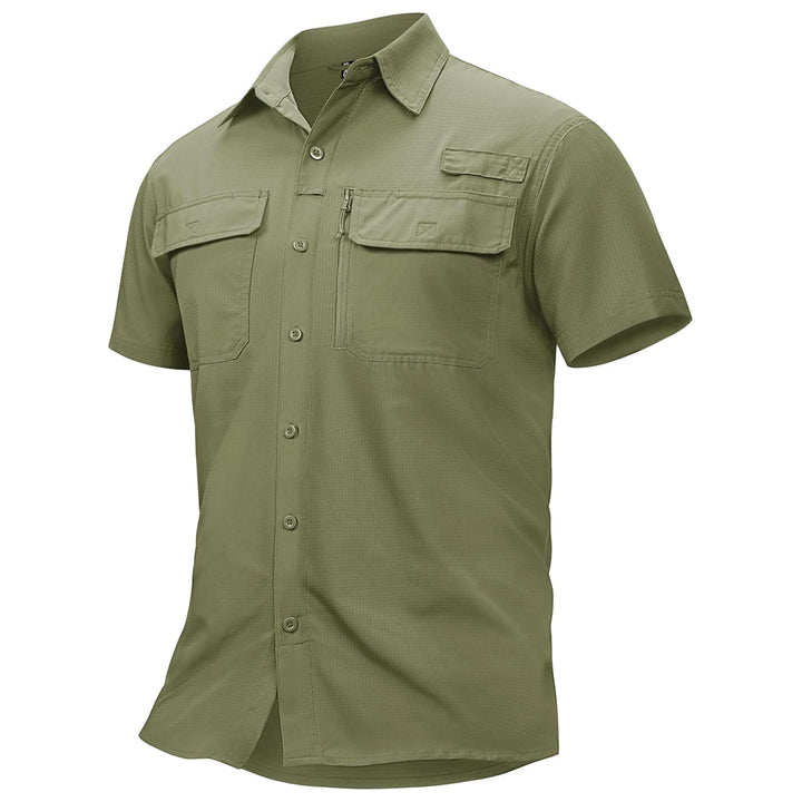 Men's Fishing Shirt UPF 50+ Lightweight Outdoor Shirt - AT23M3151