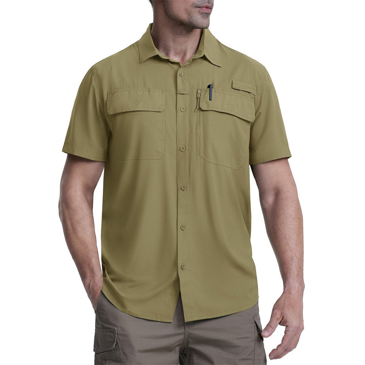 Men's Fishing Shirt UPF 50+ Lightweight Outdoor Shirt - AT23M3151
