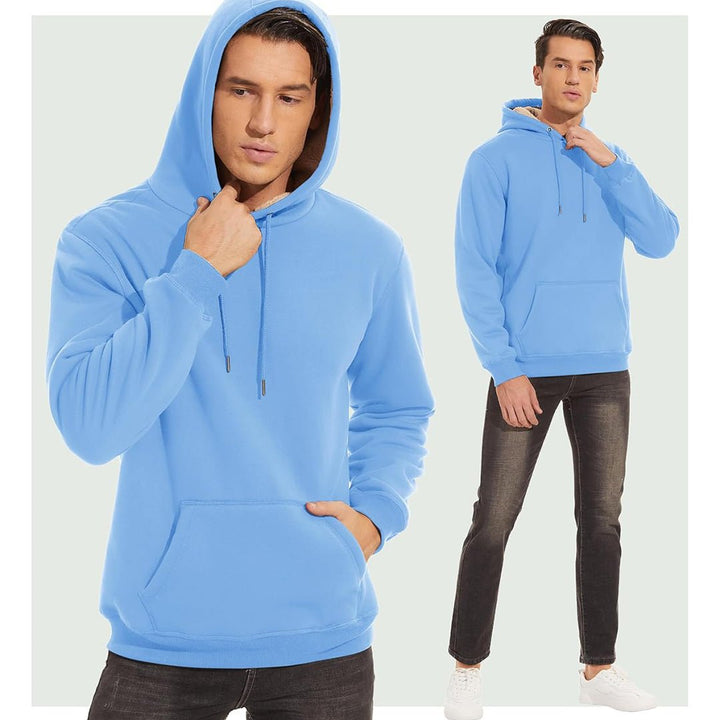 Men's Fleece Hoodie Sweatshirt Thick Fleece Lined - L21M470
