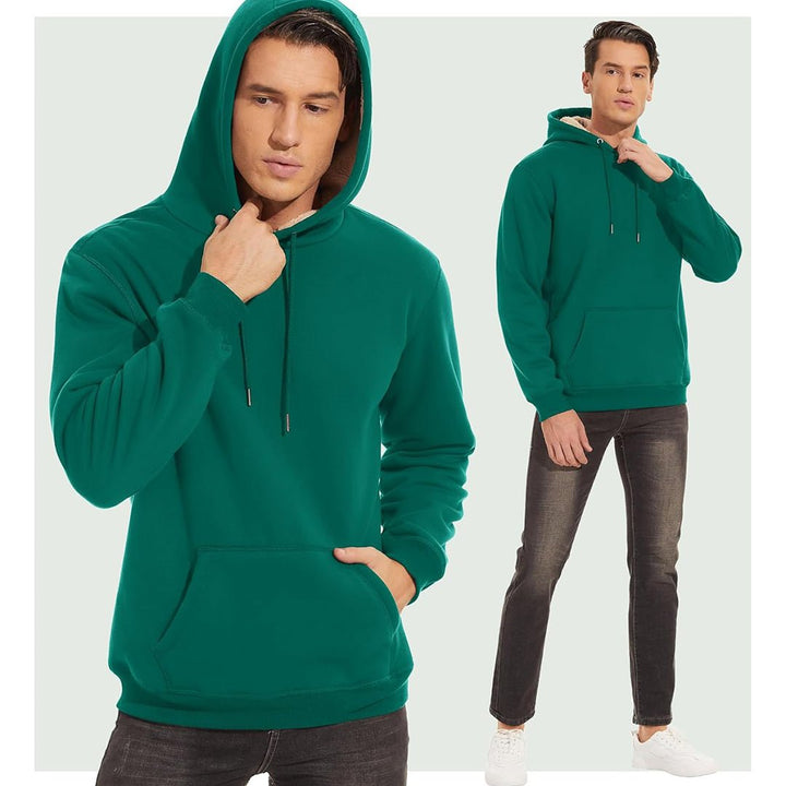 Men's Fleece Hoodie Sweatshirt Thick Fleece Lined - L21M470