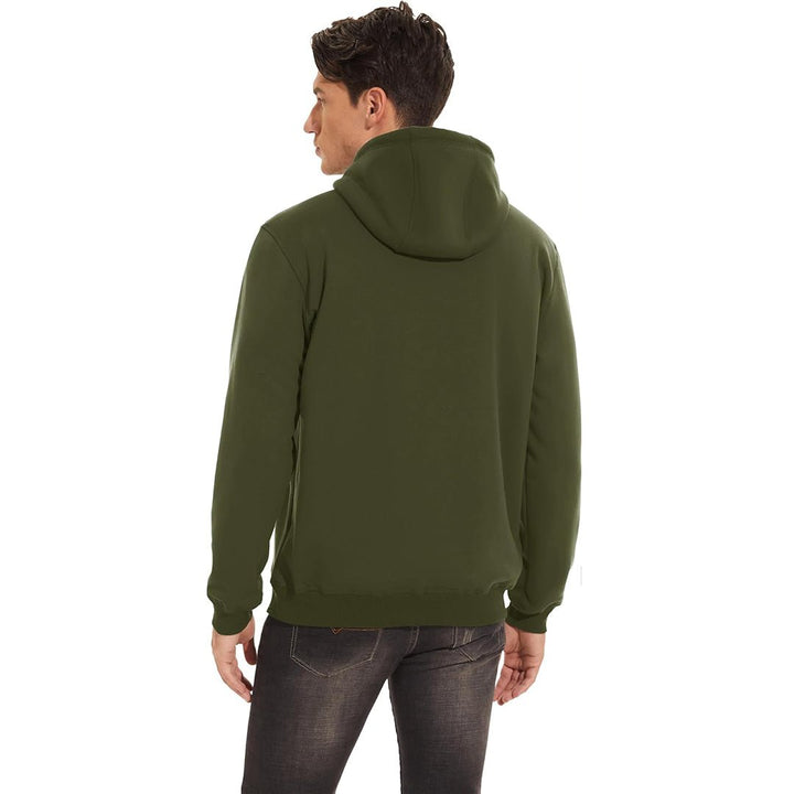 Men's Fleece Hoodie Sweatshirt Thick Fleece Lined - L21M470
