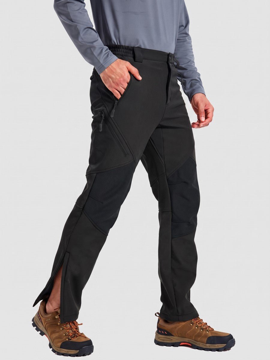 Men's Fleece Lined Snow Ski Waterproof Pants