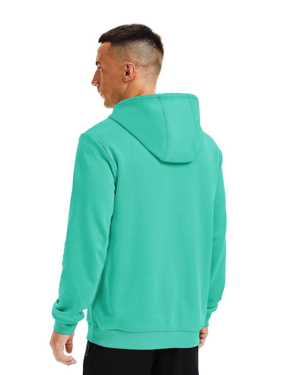 TACVASEN Mint Green Men's Fleece Lined Sweatshirt Hoodies