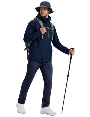TACVASEN Navy Men's Fleece Lined Winter Warm Pants