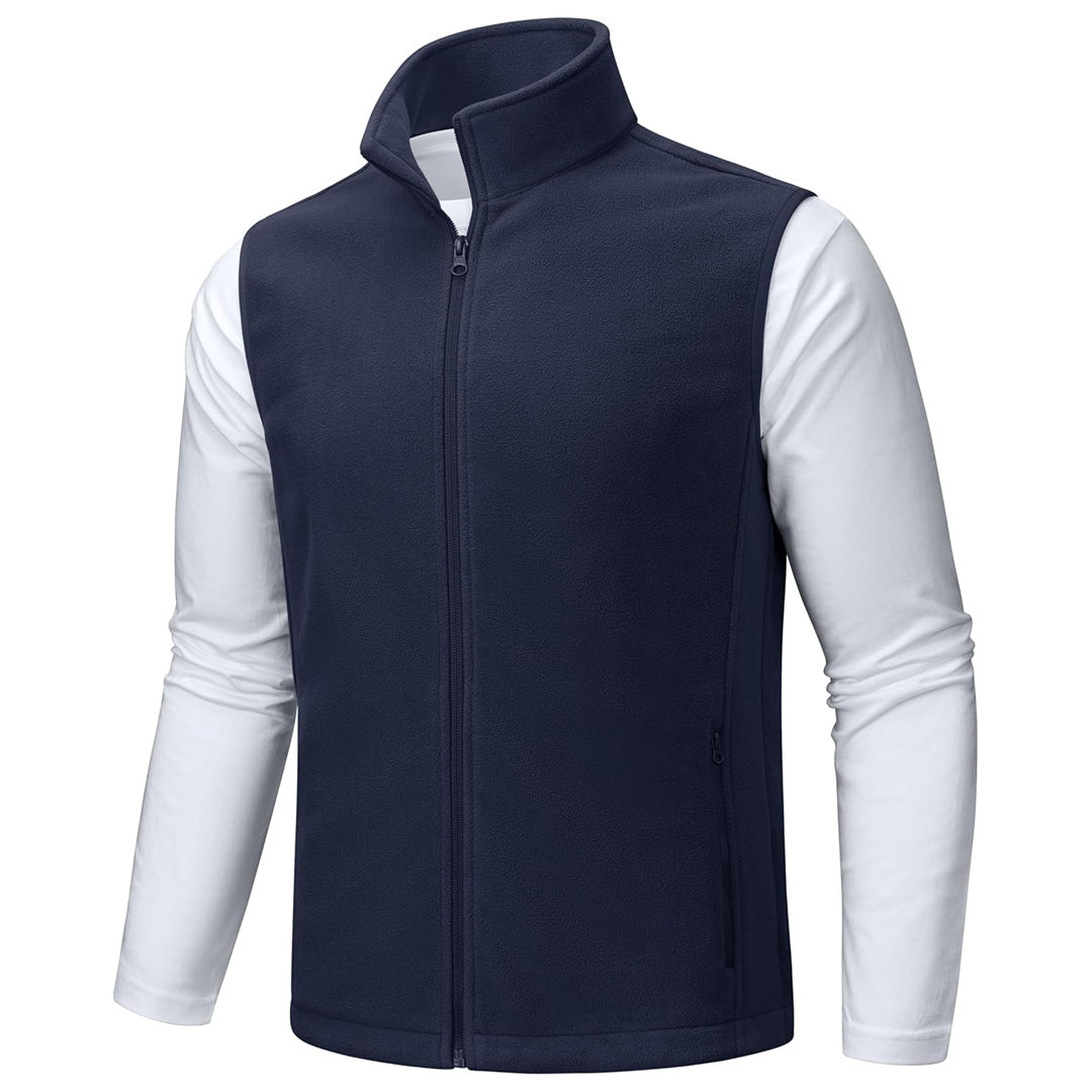 Fleece Vest Sleeveless Outdoor Hiking Jacket | TACVASEN