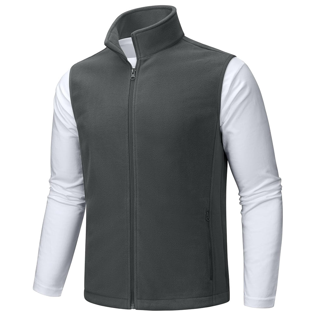Fleece Vest Sleeveless Outdoor Hiking Jacket | TACVASEN