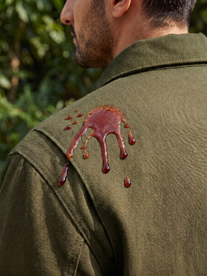 TACVASEN Army Green Men's Heavy Duty Canvas Work Jacket | Rugged Industrial Coat