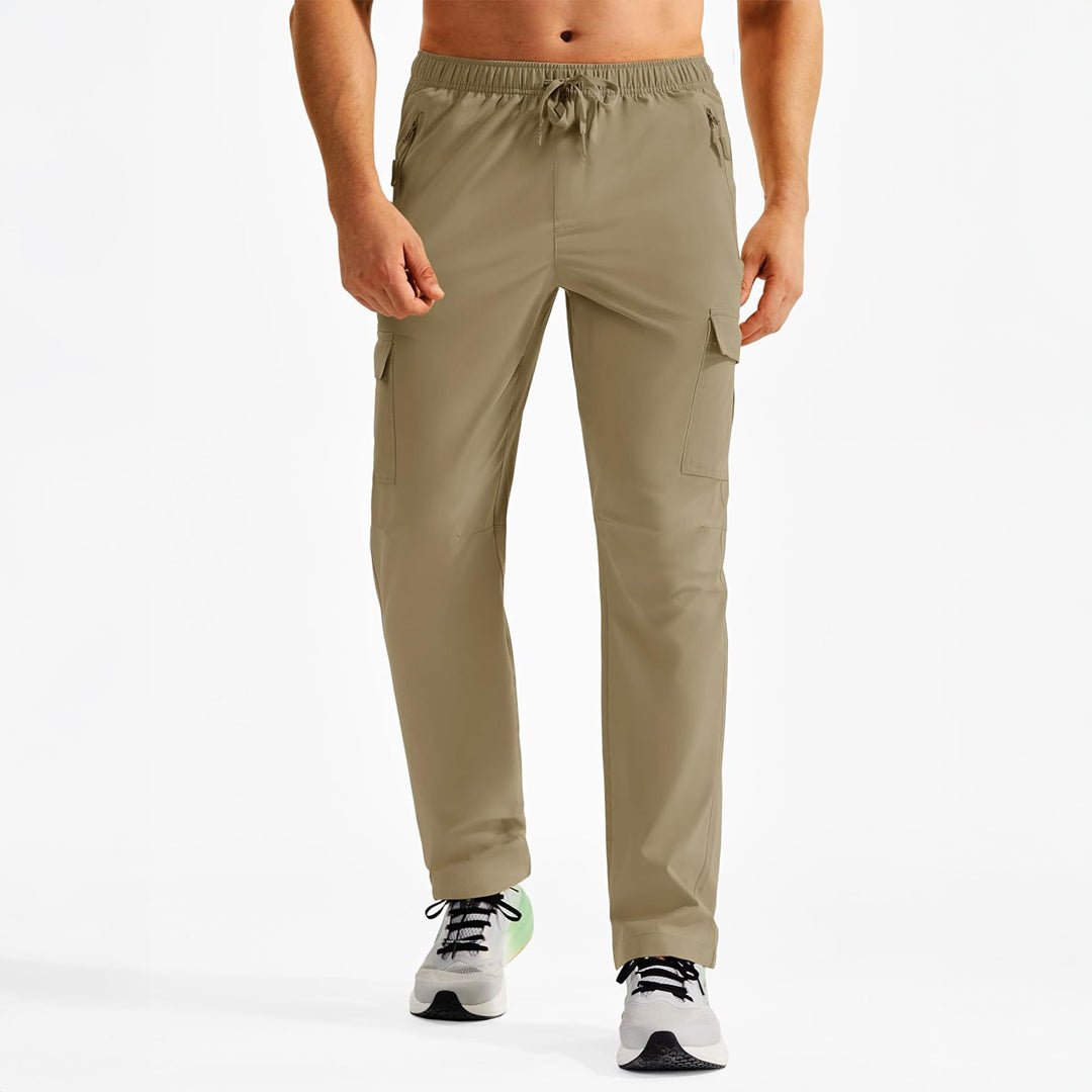 TACVASEN tactical cargo pants showing secure pocket layout and belt compatibility