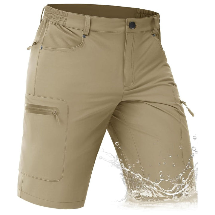 Men's Hiking Cargo Shorts with Zipper Pockets - Men's Cargo Shorts