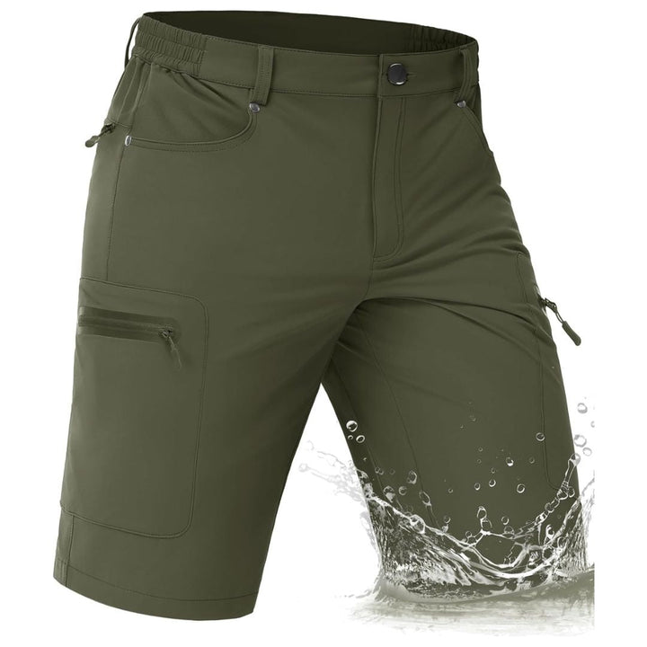 Men's Hiking Cargo Shorts with Zipper Pockets - Men's Cargo Shorts