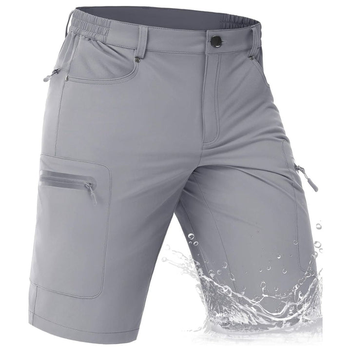 Men's Hiking Cargo Shorts with Zipper Pockets - Men's Cargo Shorts