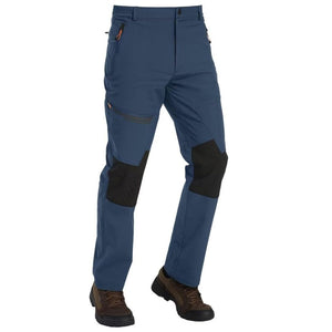 TACVASEN Dark Blue Men's Fleece Lined Windproof Water Resistant Ski Pants