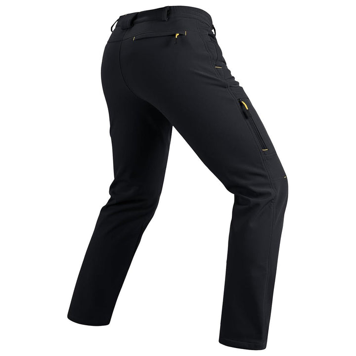 Men's Hiking Water Resistant Reinforced Knees Winter Pants - 6601D