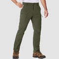 TACVASEN Army Green Men's Hiking Waterproof Ripstop Pants Quick Dry with 6 Pockets