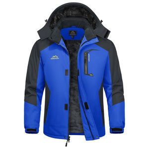 TACVASEN Blue Insulated Winter Snowboard Ski Parka Jacket