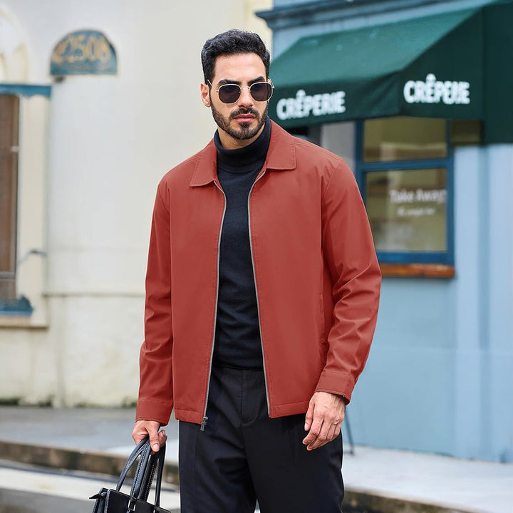Men's Lightweight Bomber Jacket - L22M709