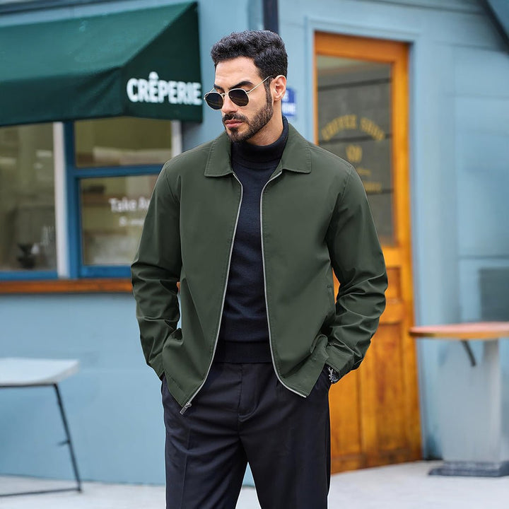 Men's Lightweight Bomber Jacket - L22M709