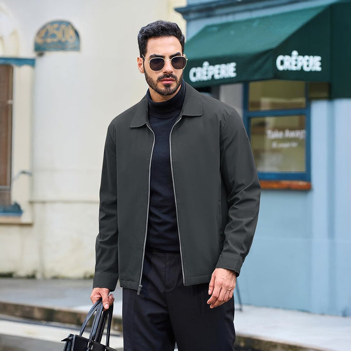 Men's Lightweight Bomber Jacket - L22M709