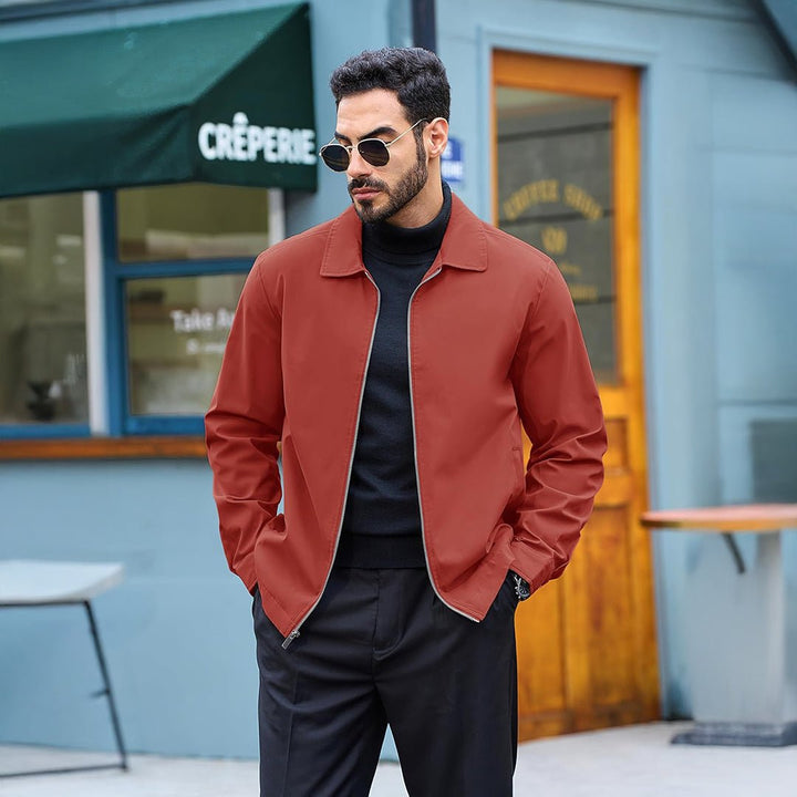 Men's Lightweight Bomber Jacket - L22M709