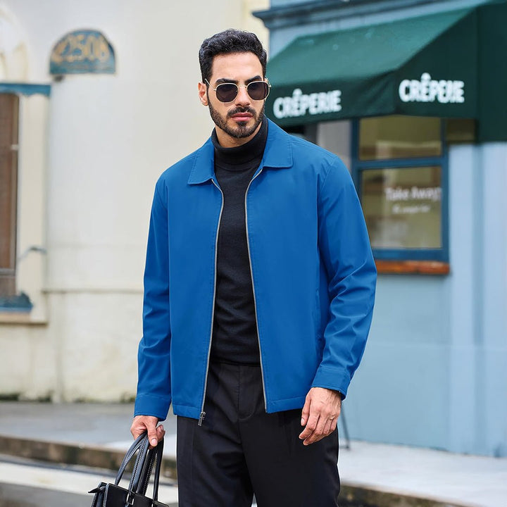 Men's Lightweight Bomber Jacket - L22M709