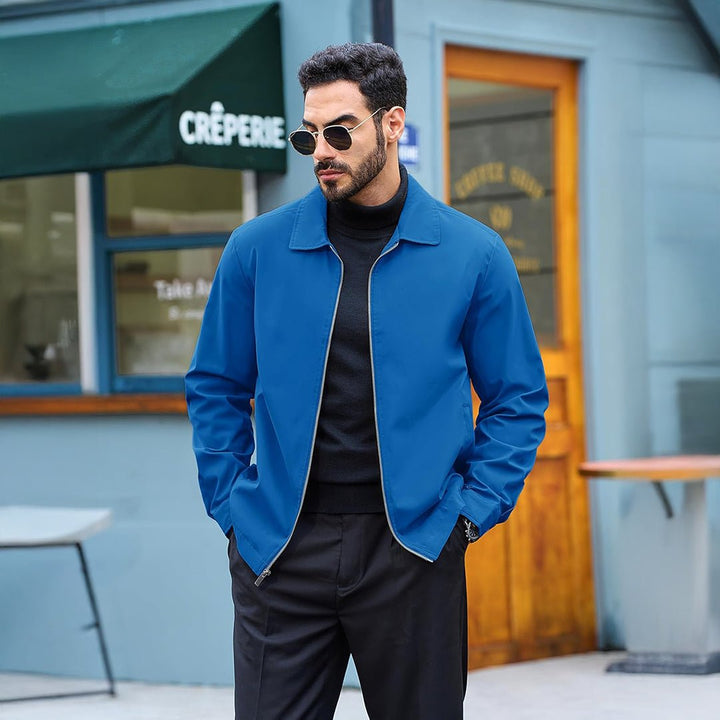 Men's Lightweight Bomber Jacket - L22M709