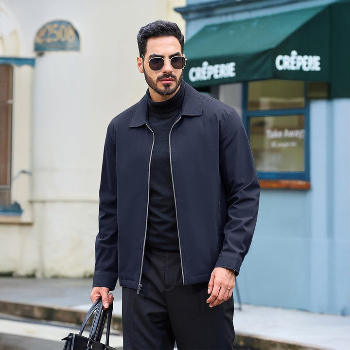 Men's Lightweight Bomber Jacket - L22M709