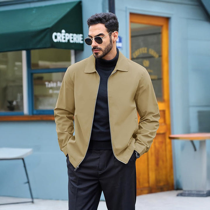 Men's Lightweight Bomber Jacket - L22M709